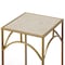 Uniquewise SquareÂ  12 W, 12 L, 27 H, Metal, Gold QI004543 - alternate 7